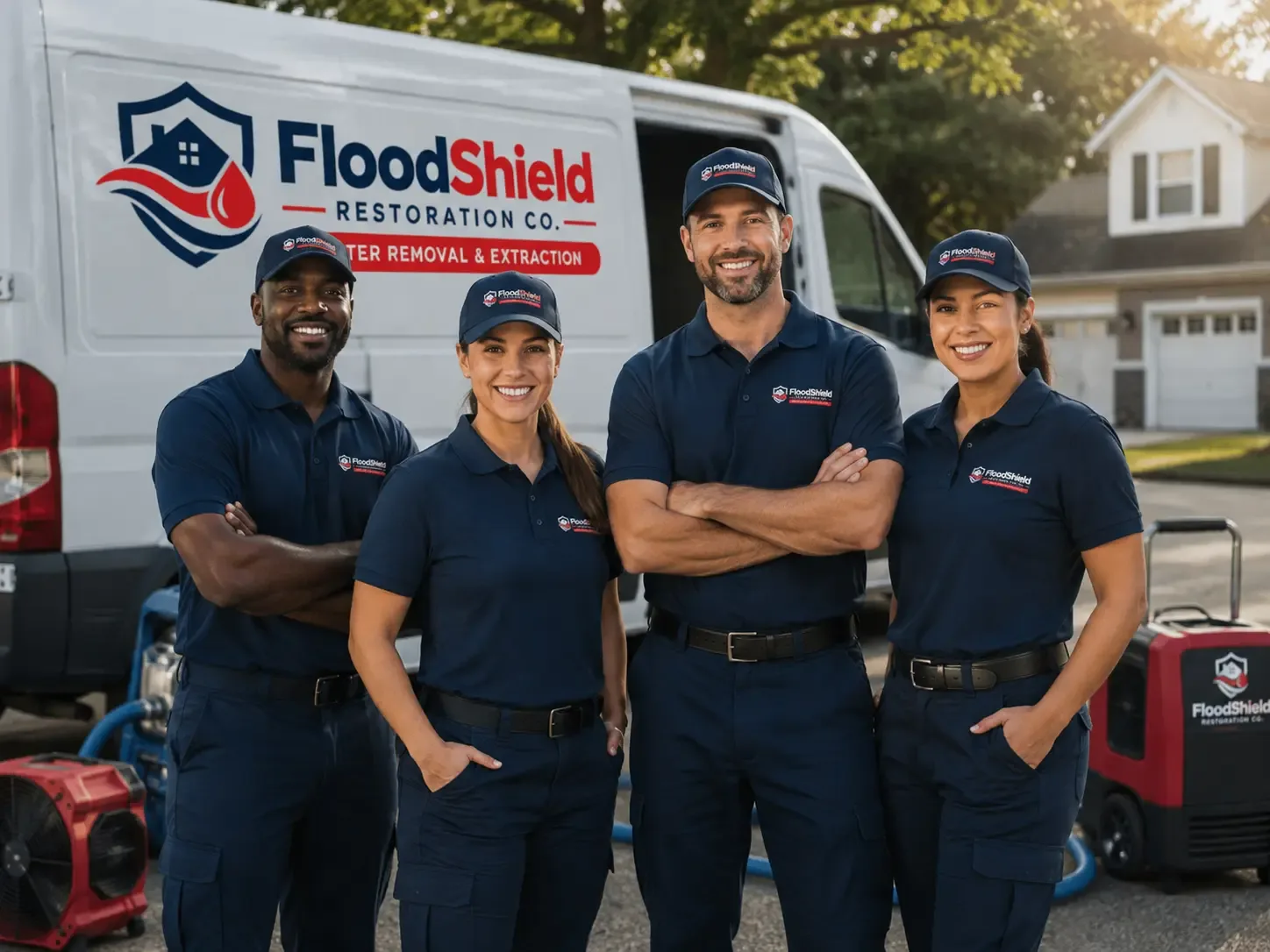 Flood Damage Restoration company in Woodburn, IA